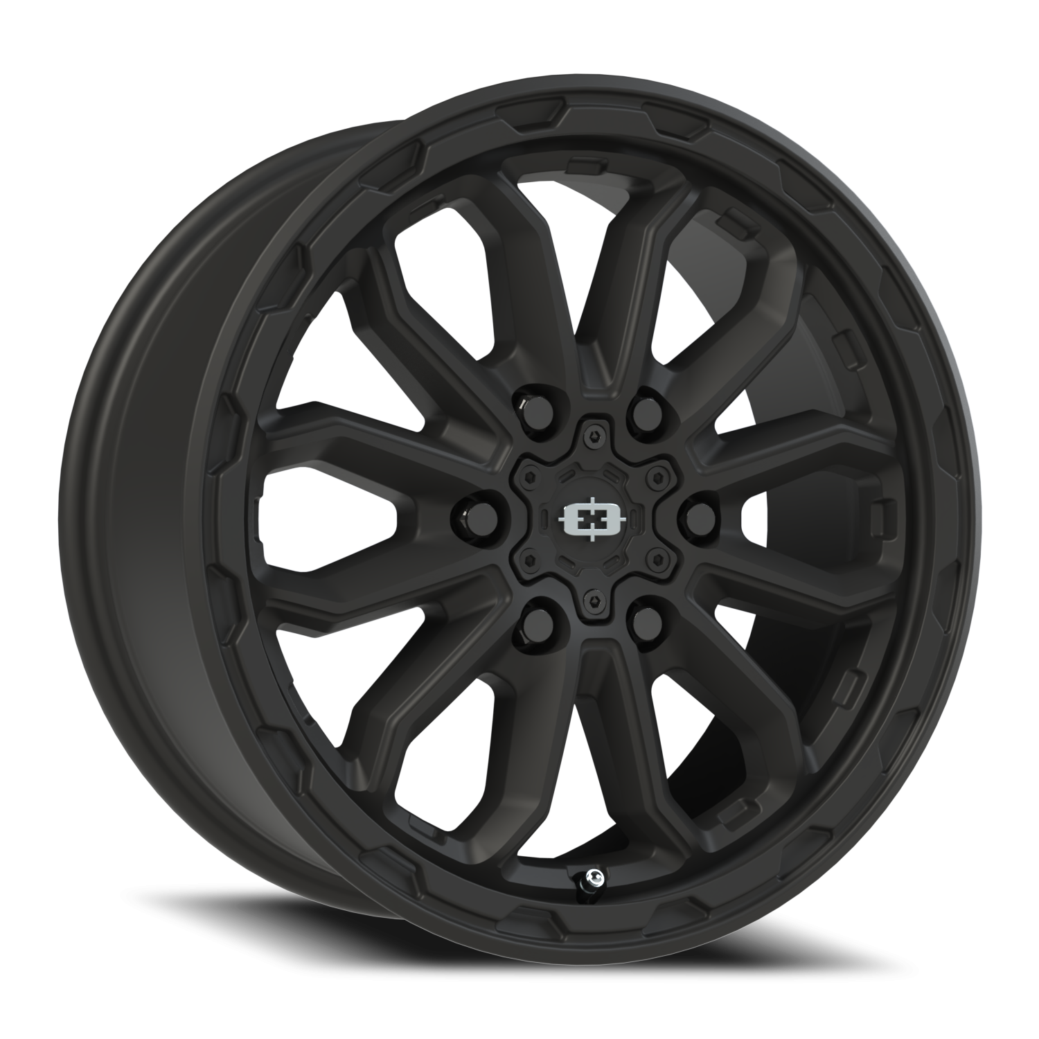 Vision Van 17X7.5 Satin Black Wheel