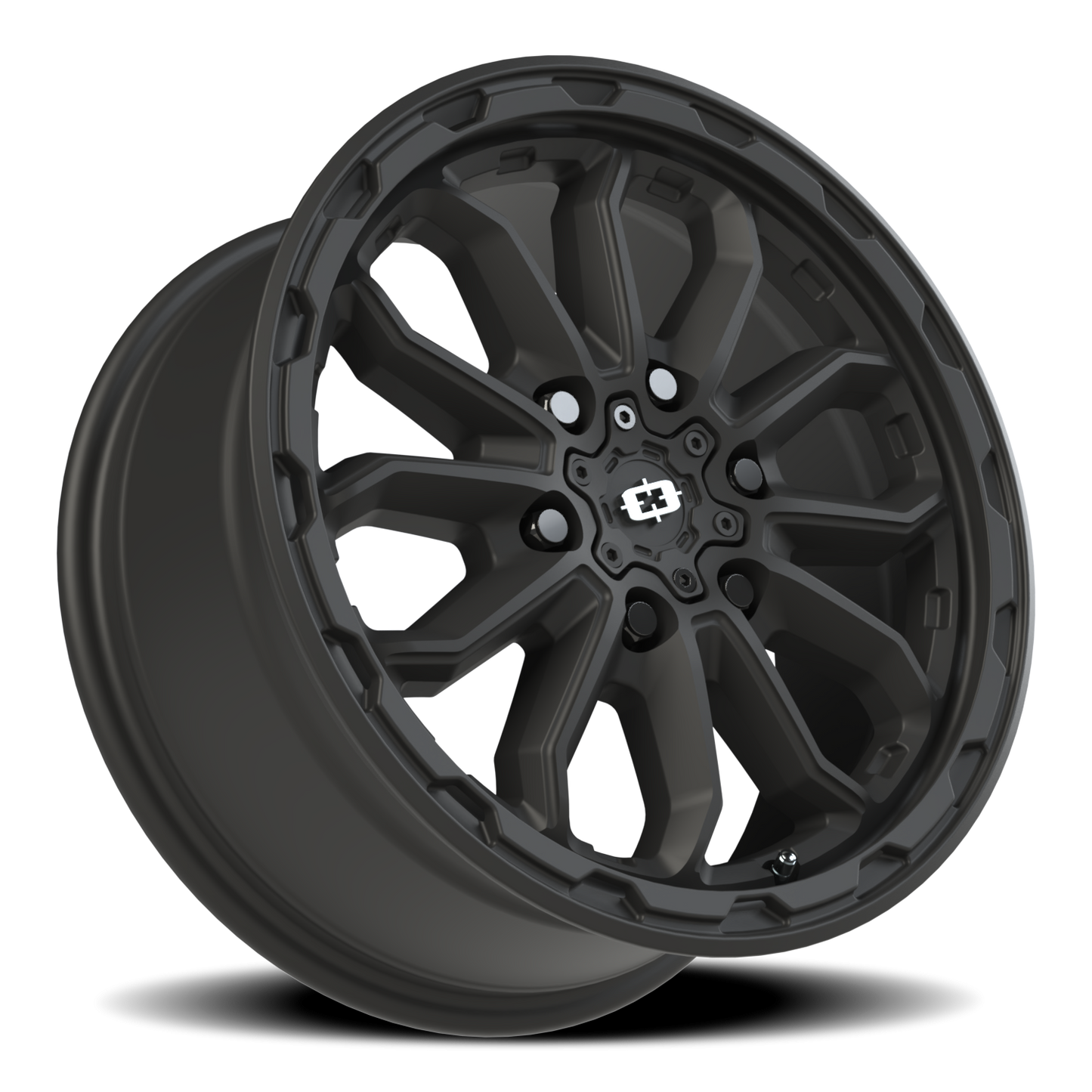 Vision Van 17X7.5 Satin Black Wheel
