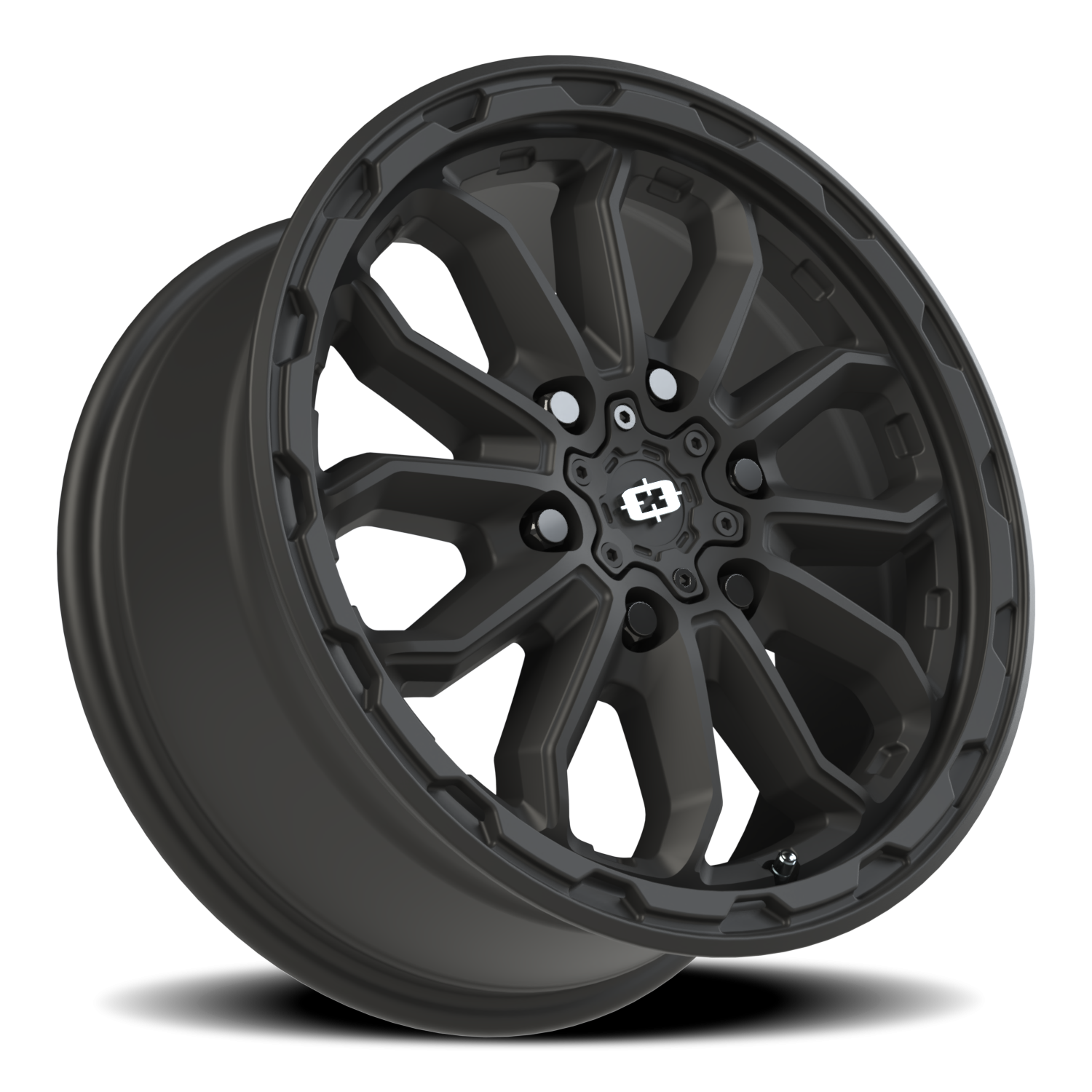 Vision Van 17X7.5 Satin Black Wheel