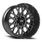 Vision Rocker 22X12 Anthracite with Satin Black Lip Wheel