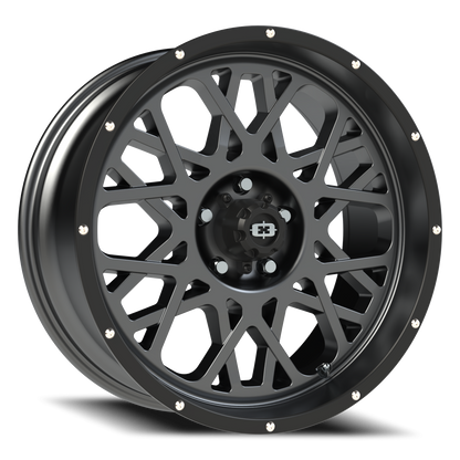 Vision Rocker 20X9 Anthracite with Satin Black Lip Wheel