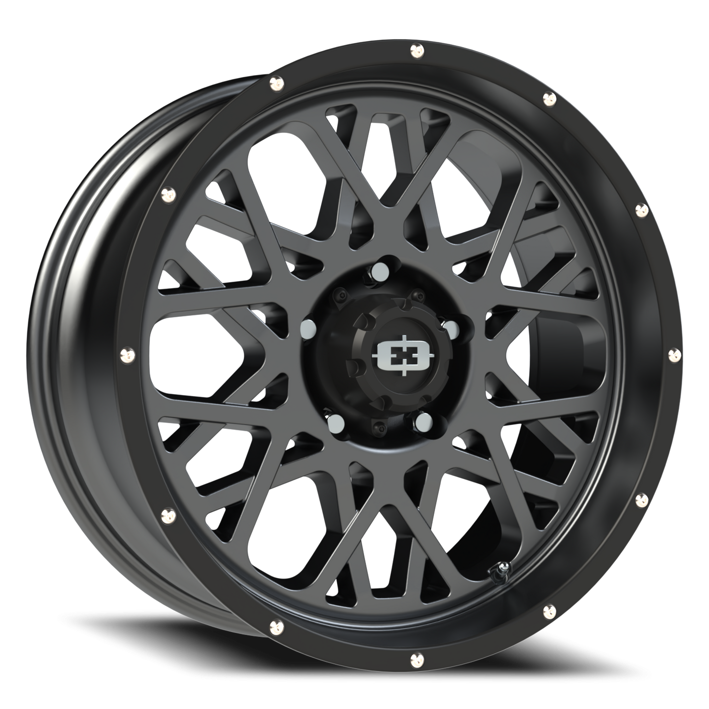 Vision Rockr 20X9 Anthracite with Satin Black Lip Wheel