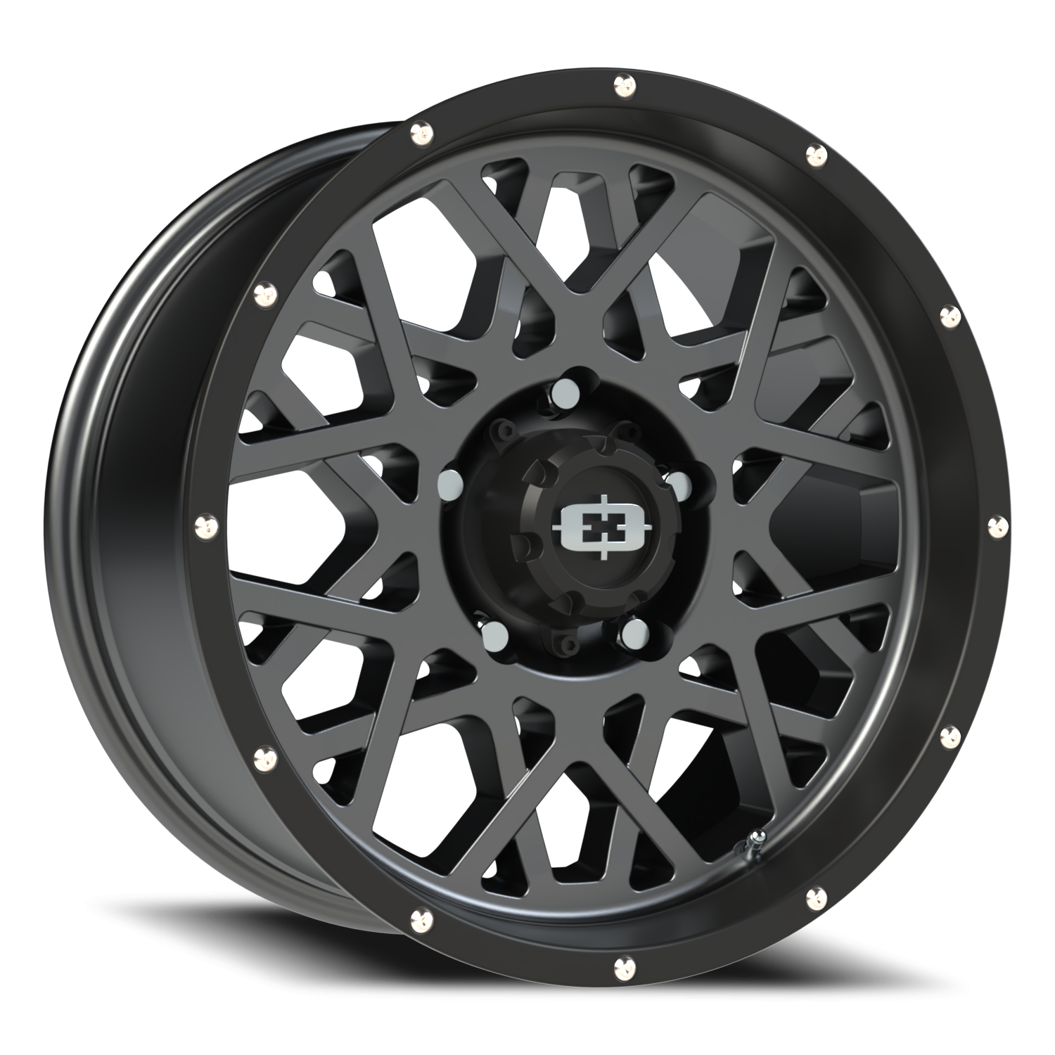 Vision Rocker 18X9 Anthracite with Satin Black Lip Wheel