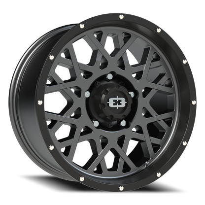 Vision Rocker 18X9 Anthracite with Satin Black Lip Wheel
