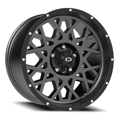 Vision Rocker 18X9 Anthracite with Satin Black Lip Wheel