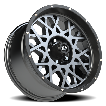 Vision Rocker 18X9 Anthracite with Satin Black Lip Wheel