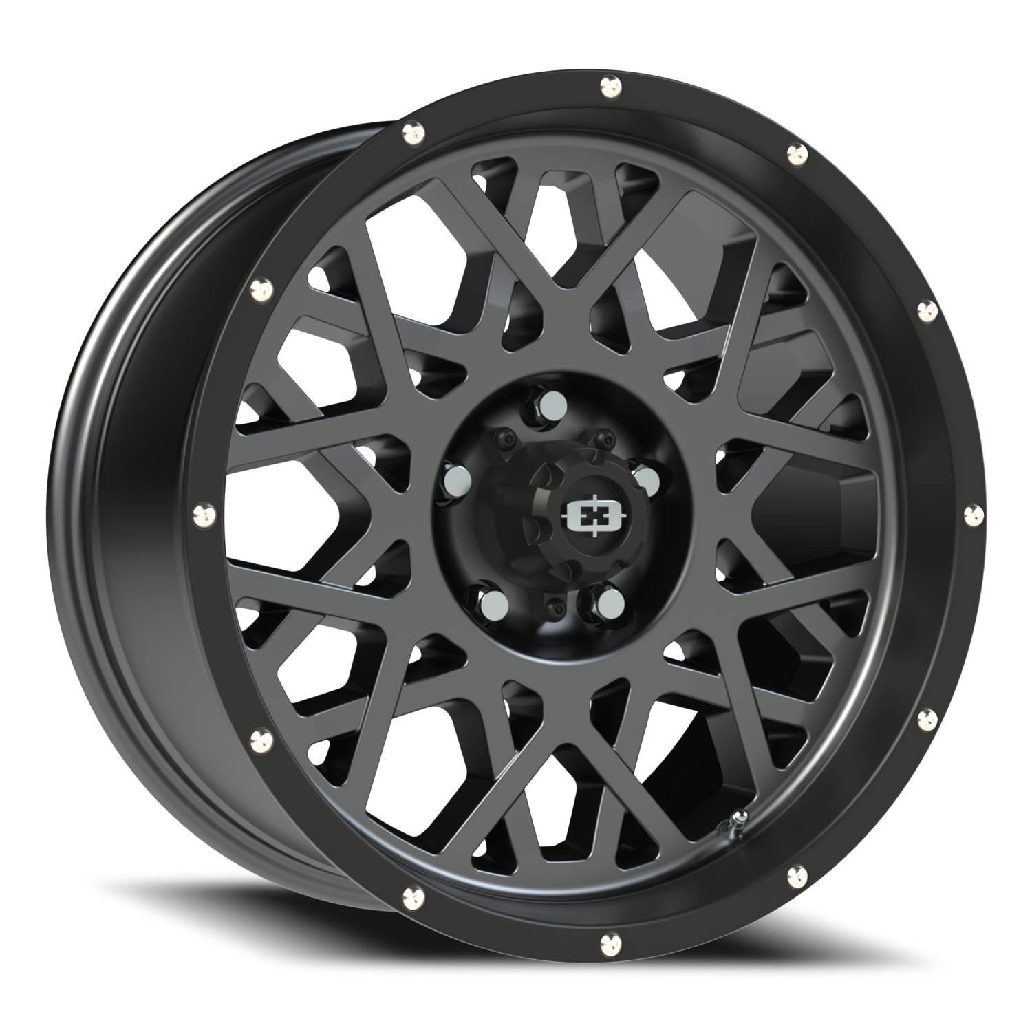 Vision Rocker 18X9 Anthracite with Satin Black Lip Wheel