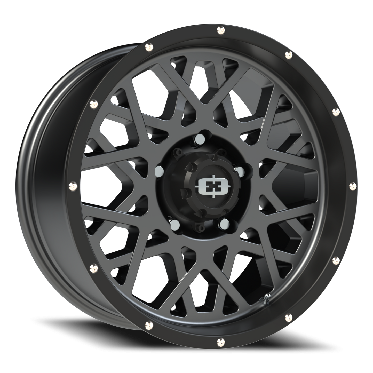 Vision Rocker 18X9 Anthracite with Satin Black Lip Wheel