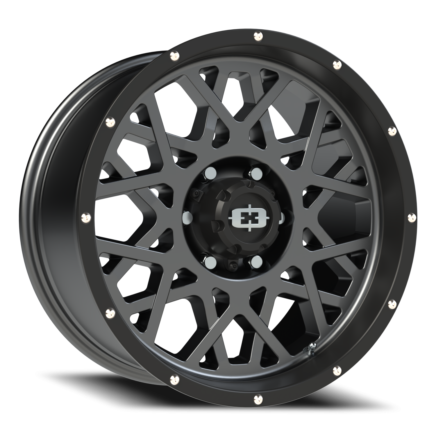 Vision Rocker 18X9 Anthracite with Satin Black Lip Wheel