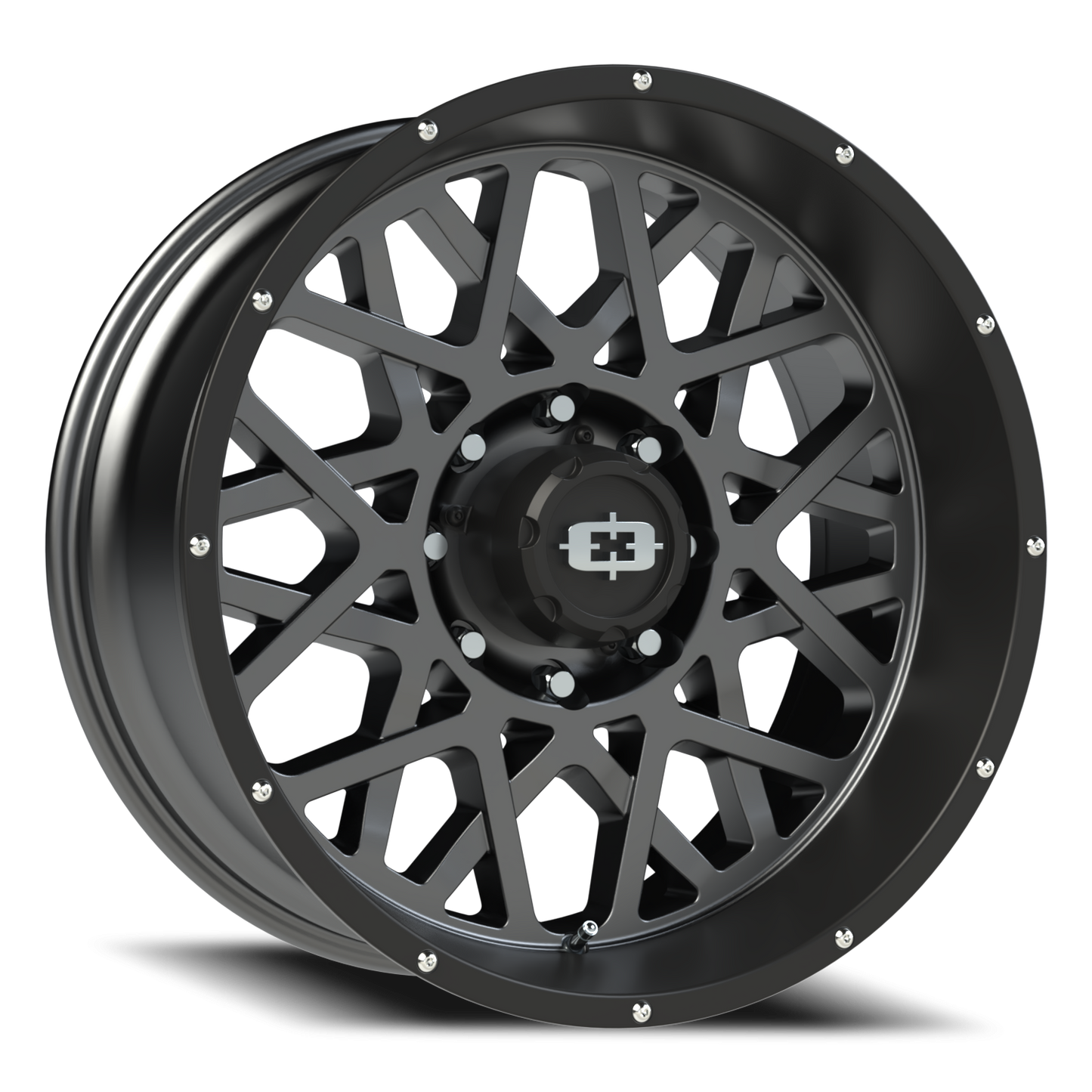 Vision Rocke 22X10 Anthracite with Satin Black Lip Wheel