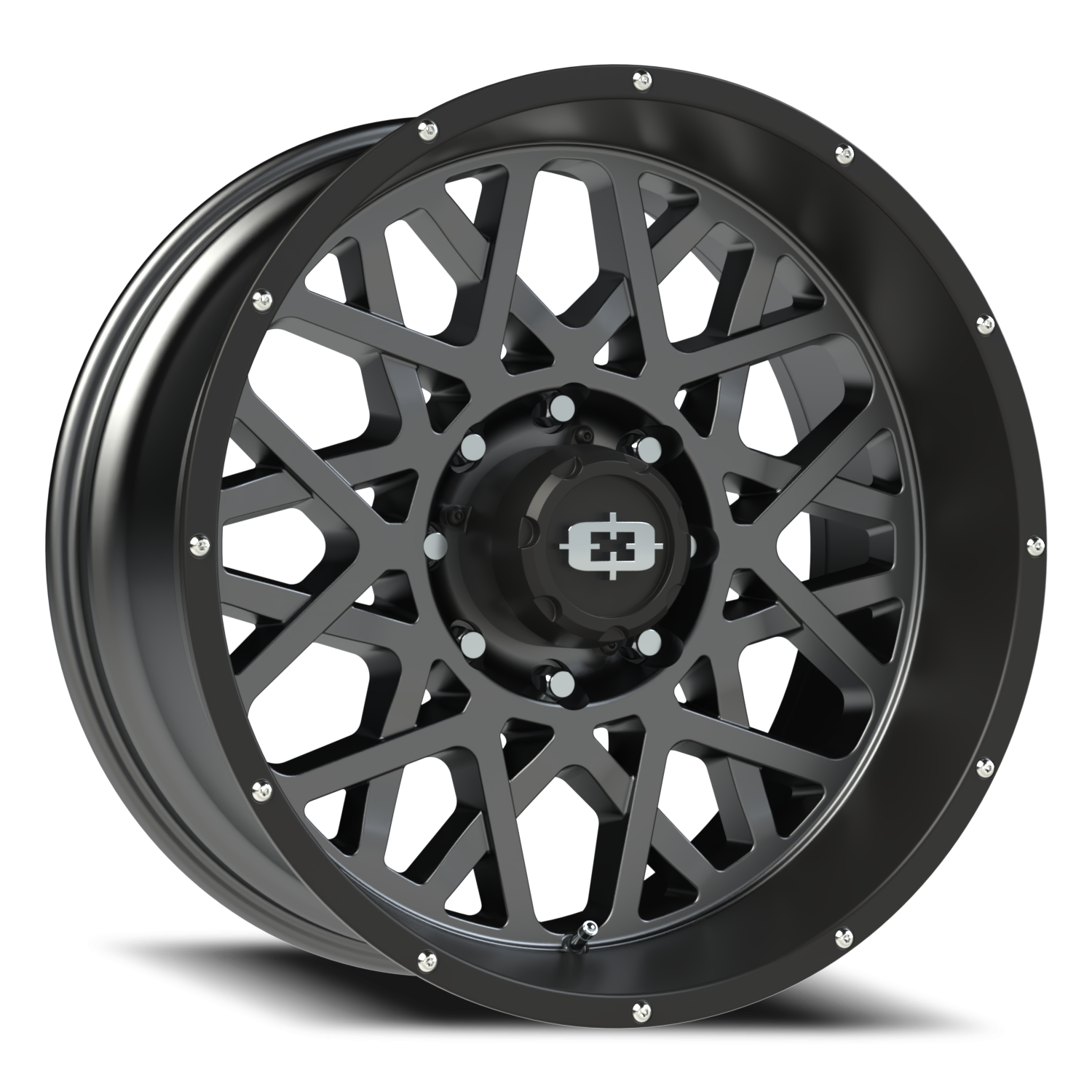 Vision Rocke 22X10 Anthracite with Satin Black Lip Wheel