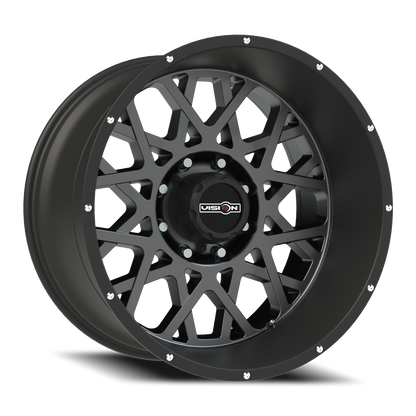 Vision Rocker 22X12 Anthracite with Satin Black Lip Wheel