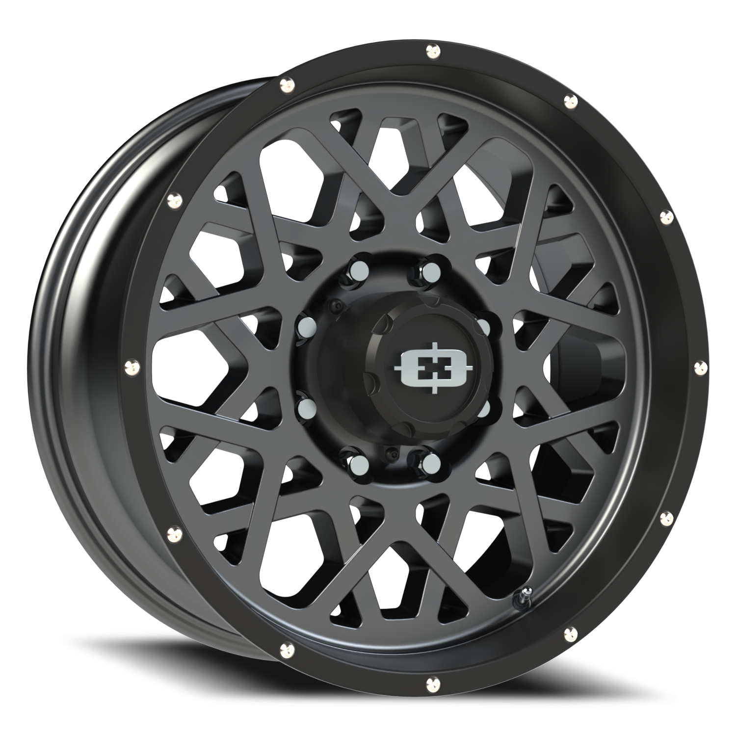 Vision Rocker 20X9 Anthracite with Satin Black Lip Wheel