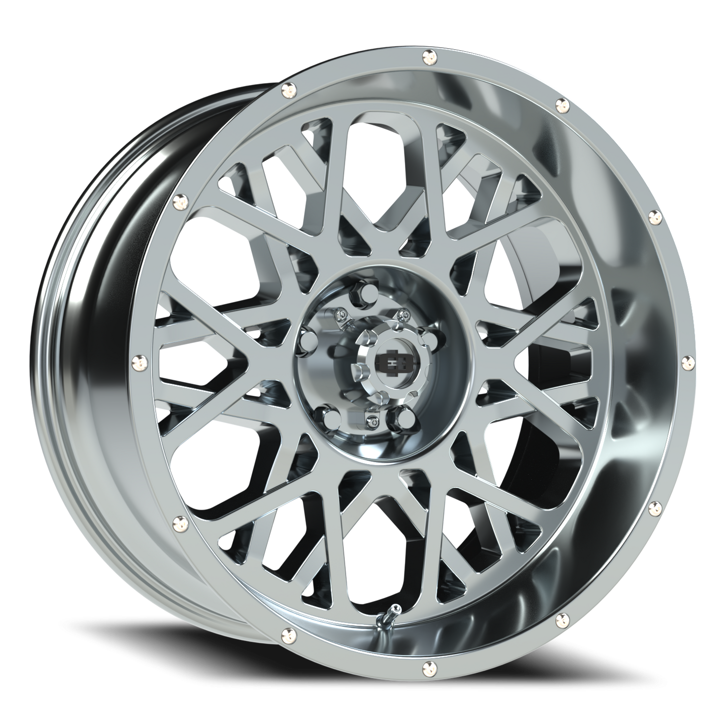 Vision Rocker 20X10 Chrome Wheel
