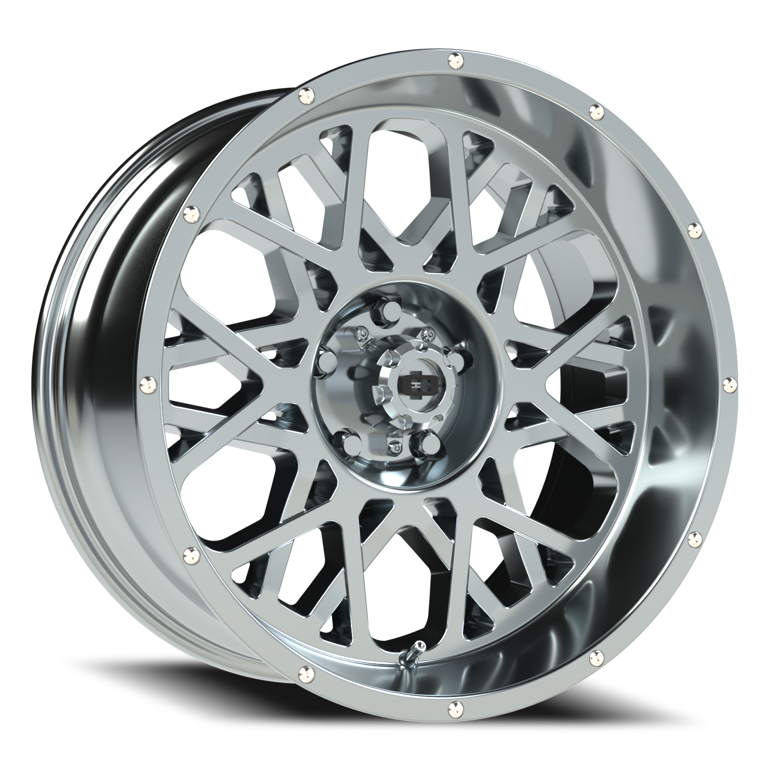 Vision Rocker 20X10 Chrome Wheel