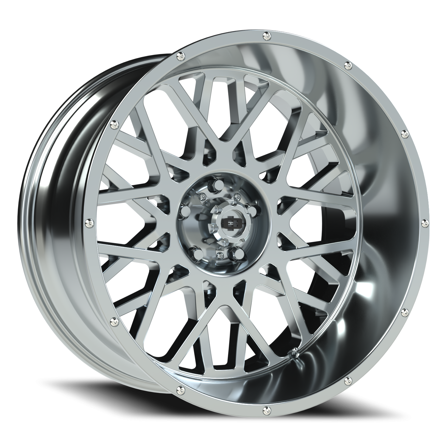 Vision Rocker 22X12 Chrome Wheel