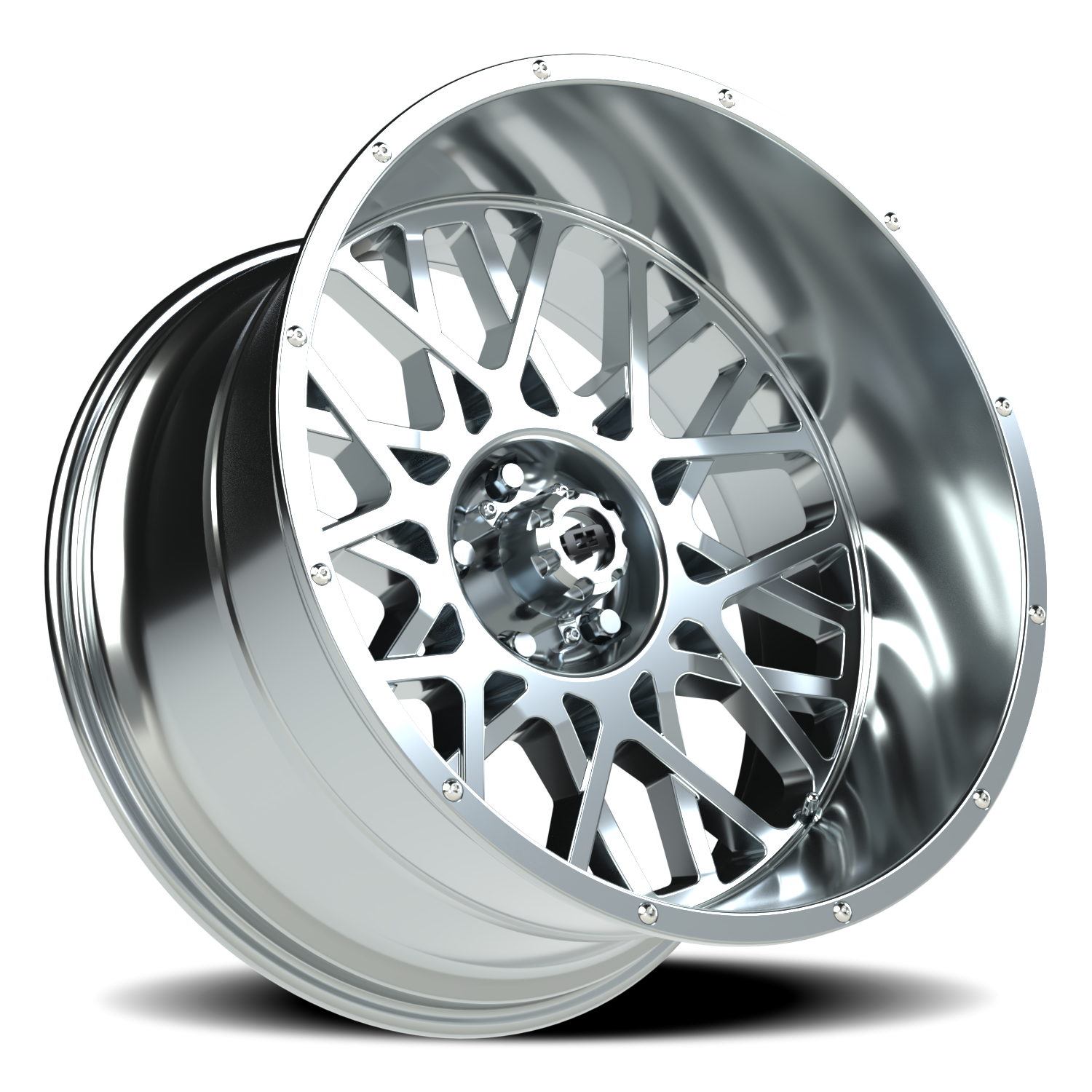 Vision Rocker 22X12 Chrome Wheel