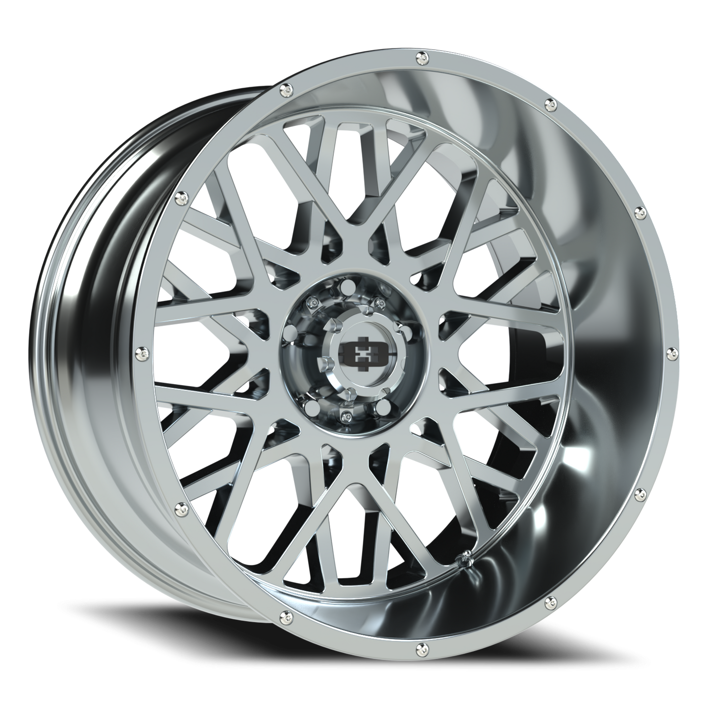 Vision Rocker 22X12 Chrome Wheel