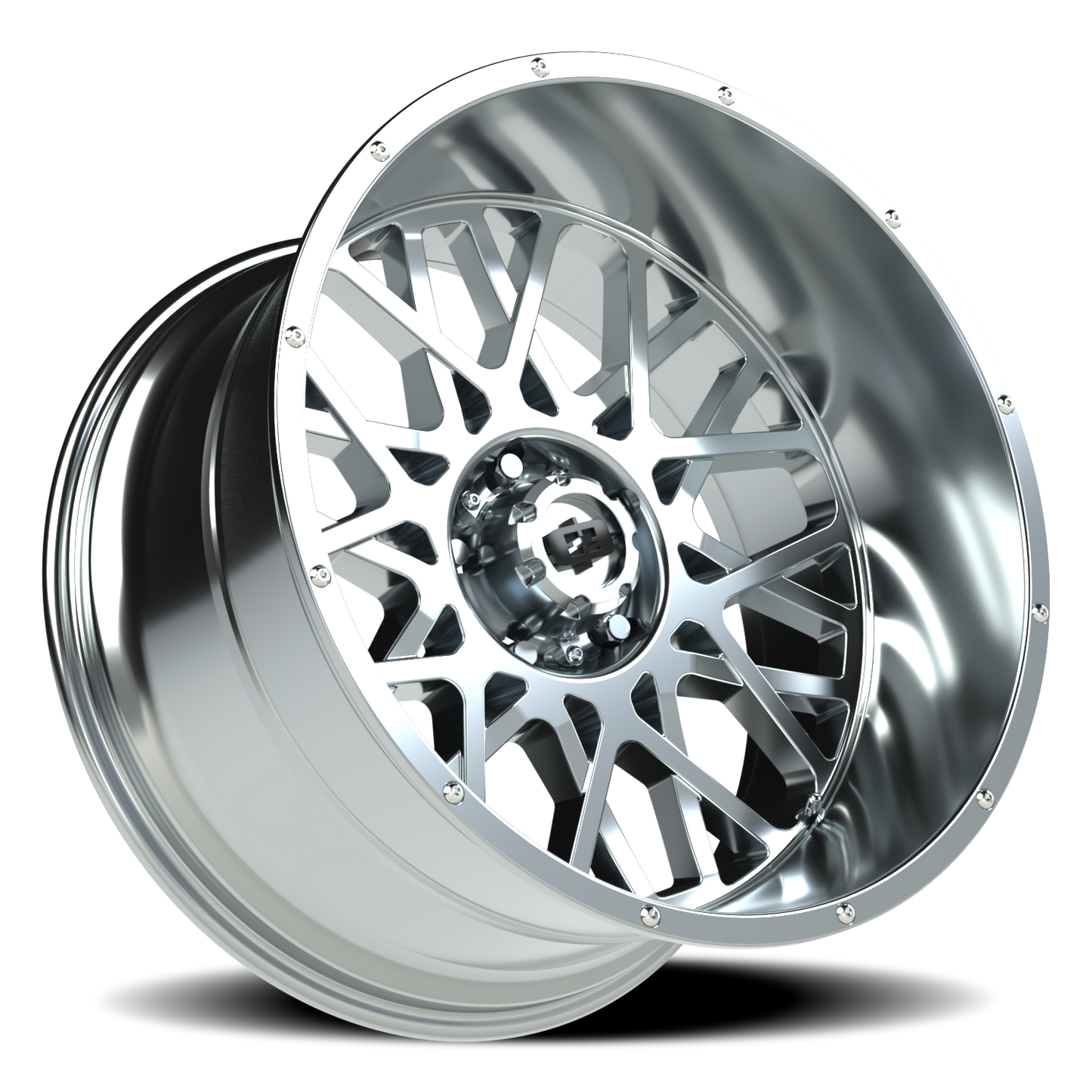Vision Rocker 22X12 Chrome Wheel