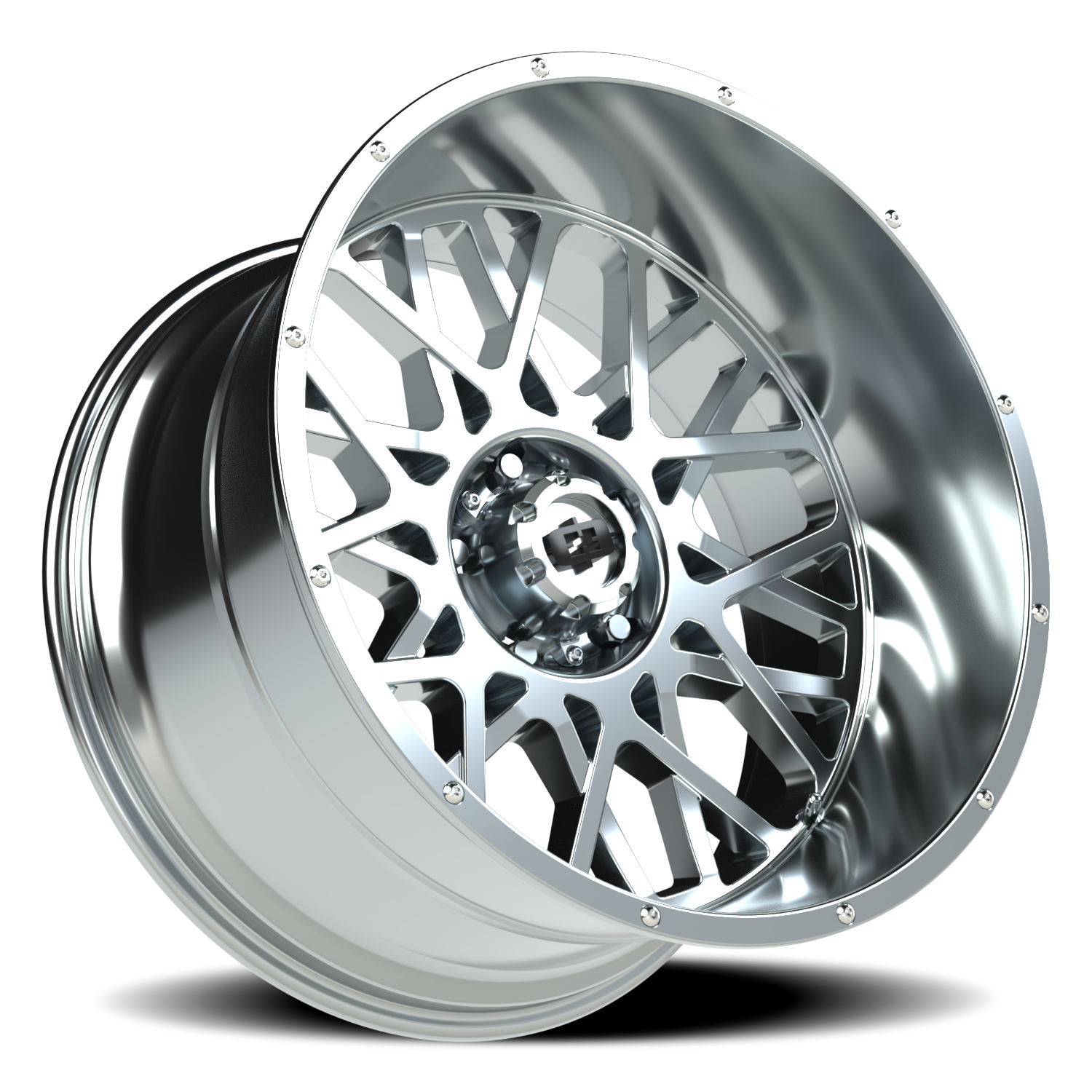 Vision Rocker 22X12 Chrome Wheel
