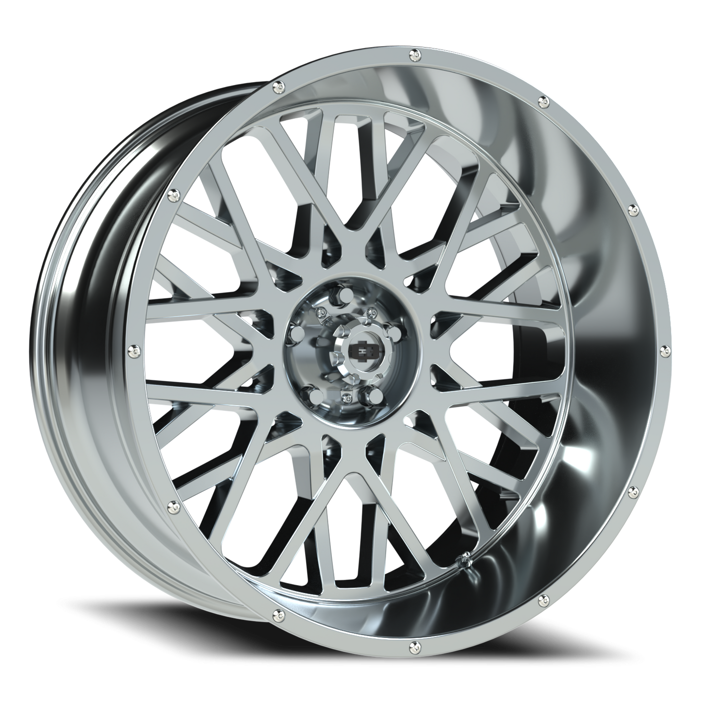 Vision Rocker 24X12 Chrome Wheel