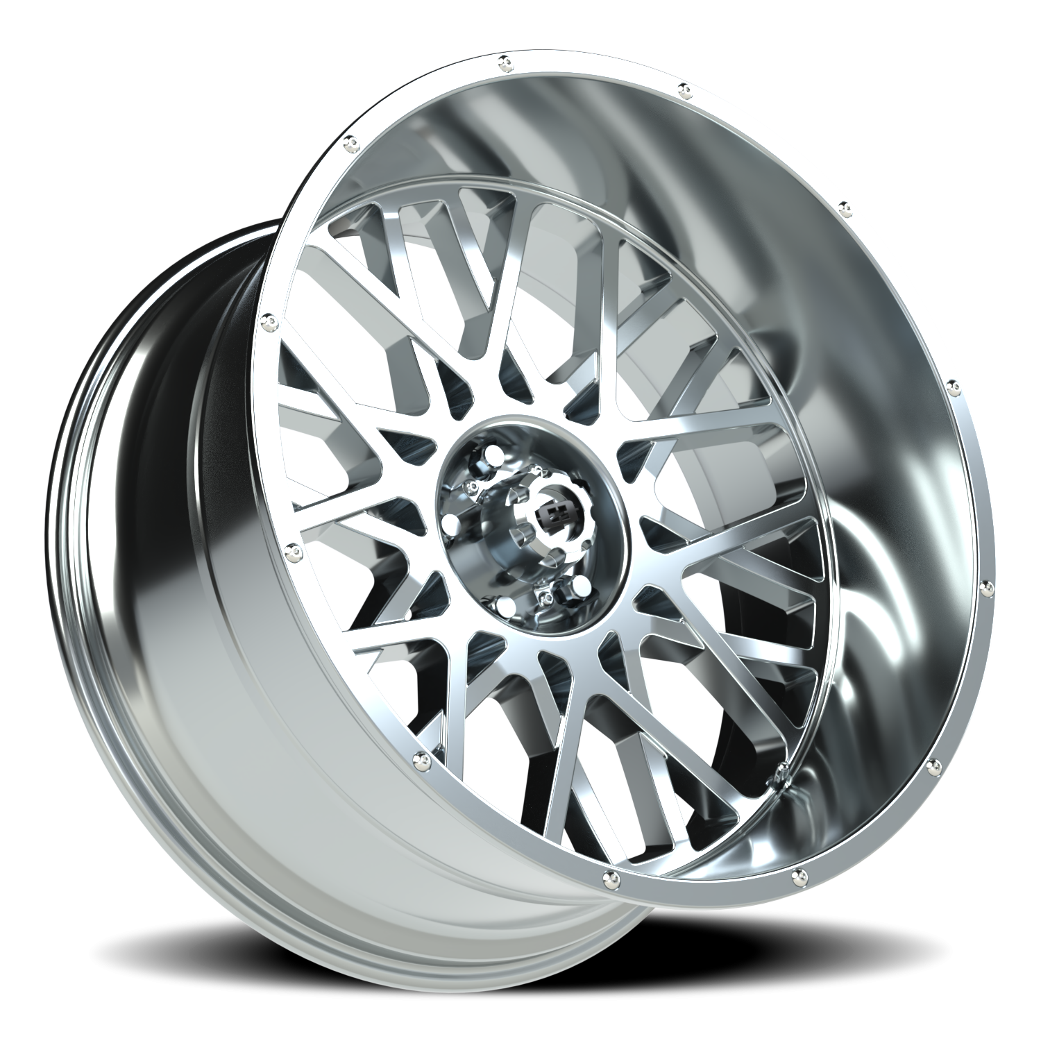 Vision Rocker 24X12 Chrome Wheel