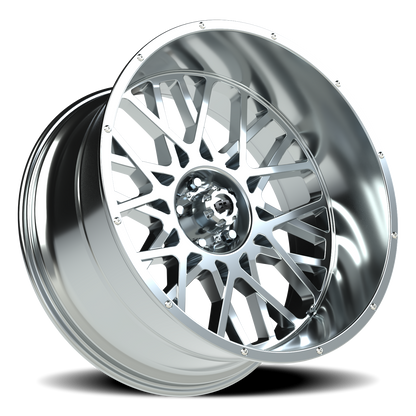 Vision Rocker 24X12 Chrome Wheel
