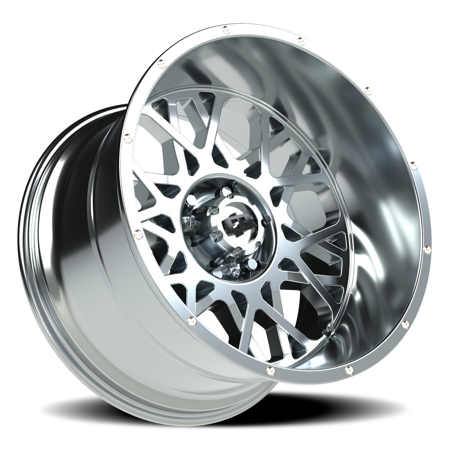 Vision Rocker 20X12 Chrome Wheel