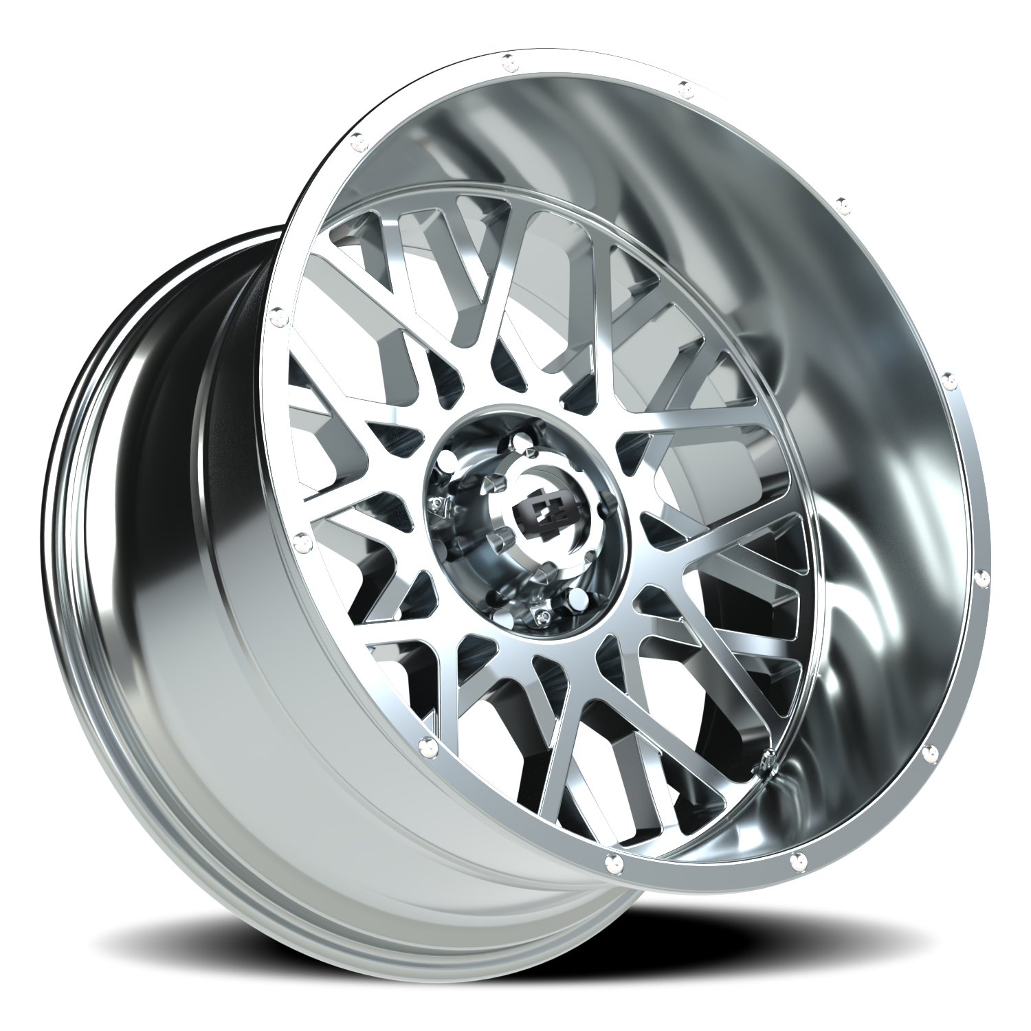 Vision Rocker 22X12 Chrome Wheel