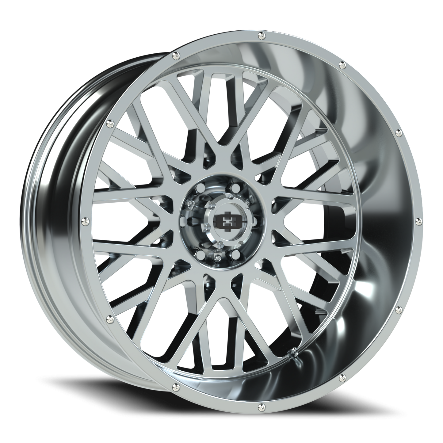 Vision Rocker 24X12 Chrome Wheel