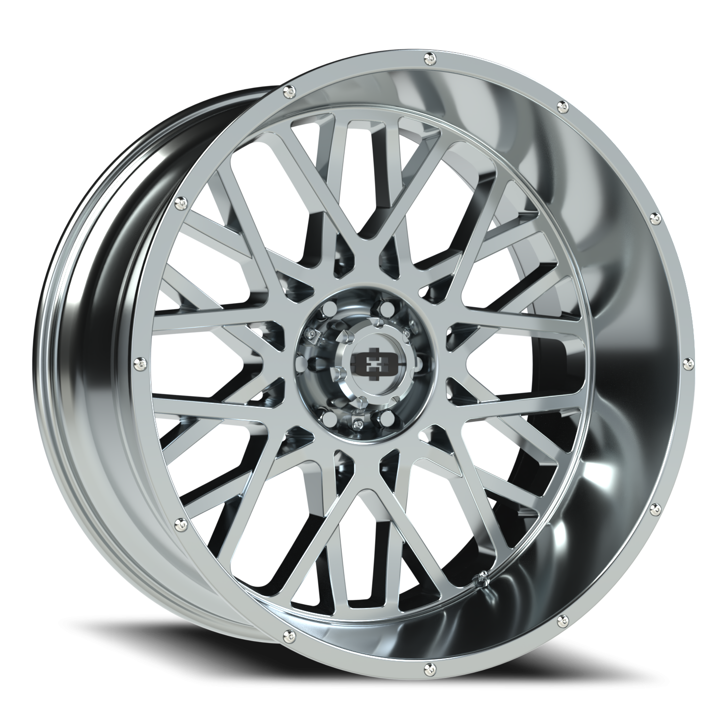 Vision Rocker 24X12 Chrome Wheel