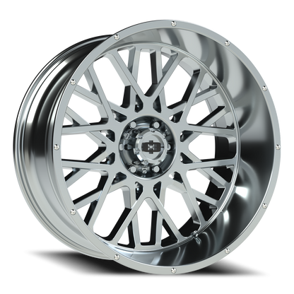 Vision Rocker 24X12 Chrome Wheel