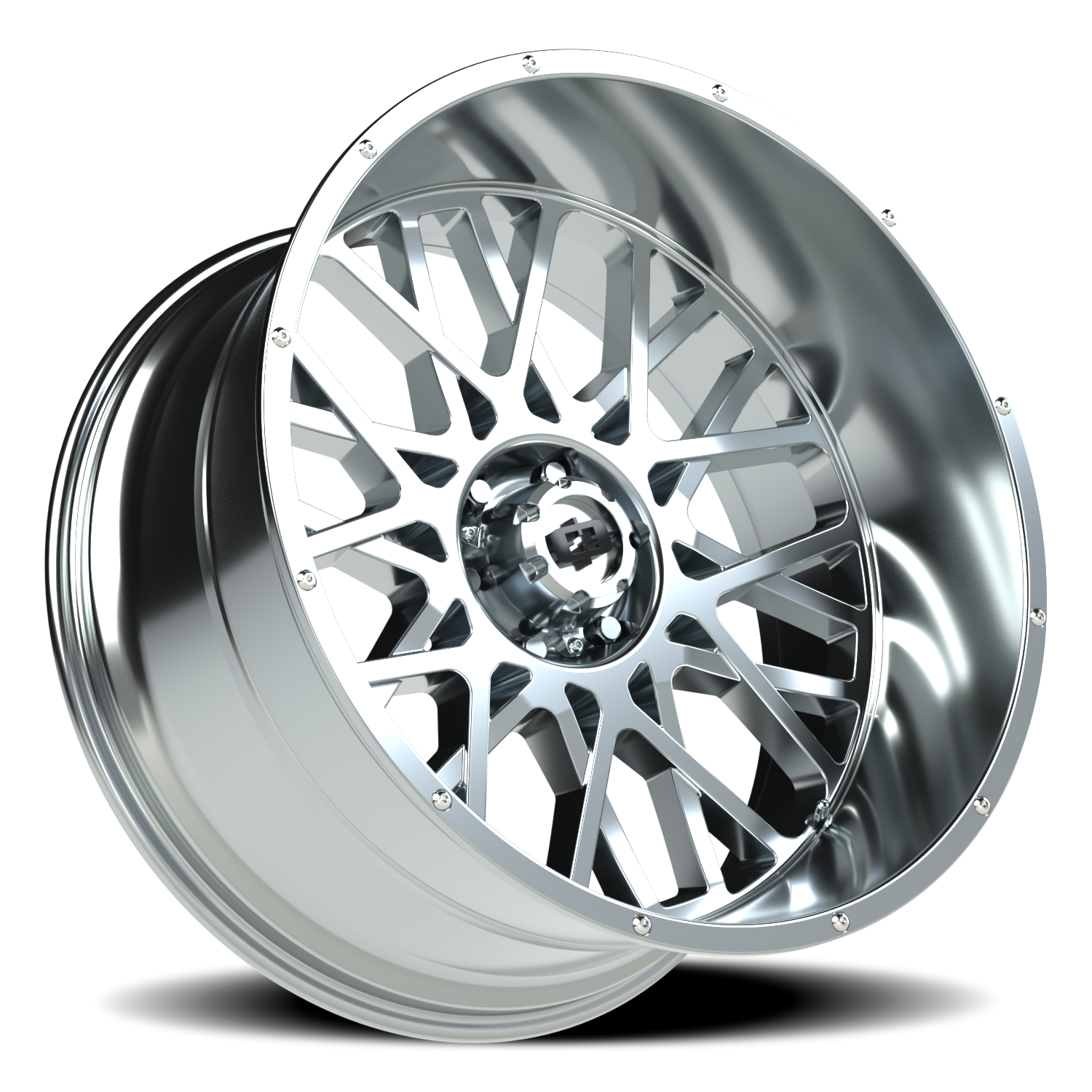 Vision Rocker 24X12 Chrome Wheel