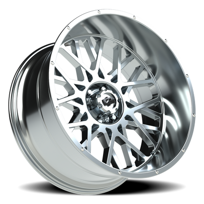 Vision Rocker 24X12 Chrome Wheel