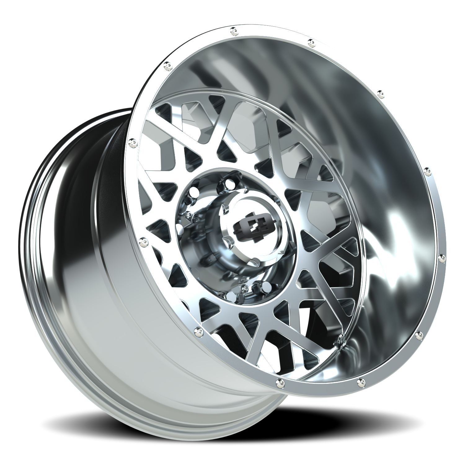 Vision Rocker 20X12 Chrome Wheel