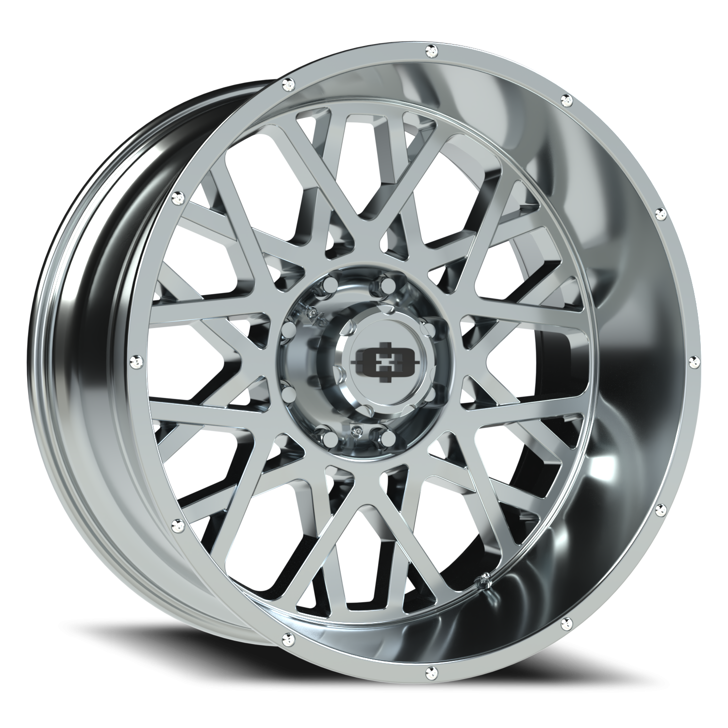 Vision Rocker 24X12 Chrome Wheel