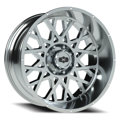 Vision Rocker 24X12 Chrome Wheel