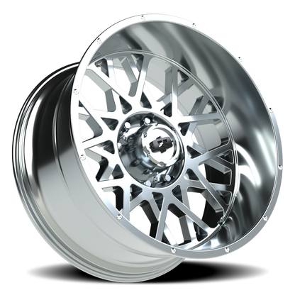 Vision Rocker 24X12 Chrome Wheel