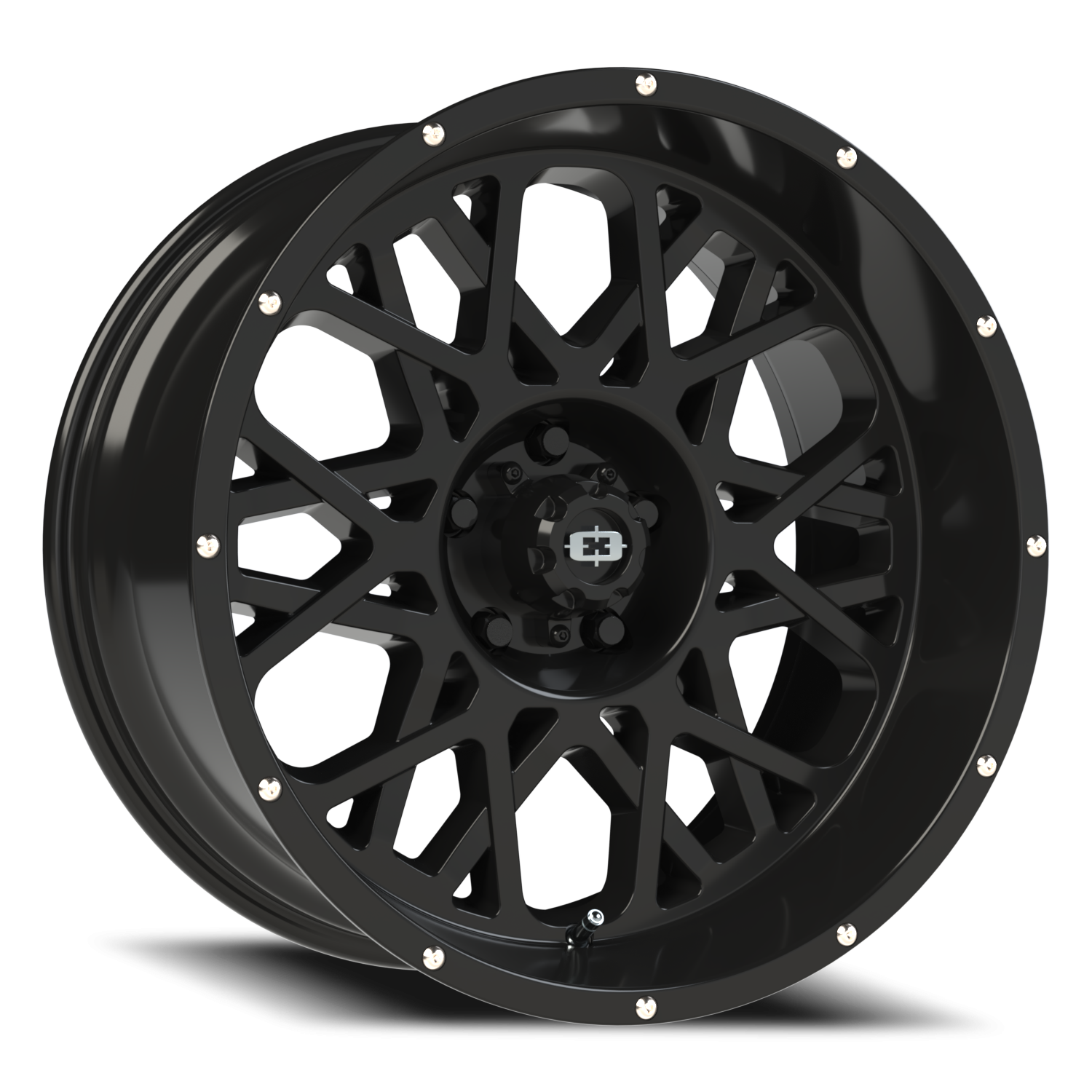 Vision Rocker 20X10 Gloss Black Wheel