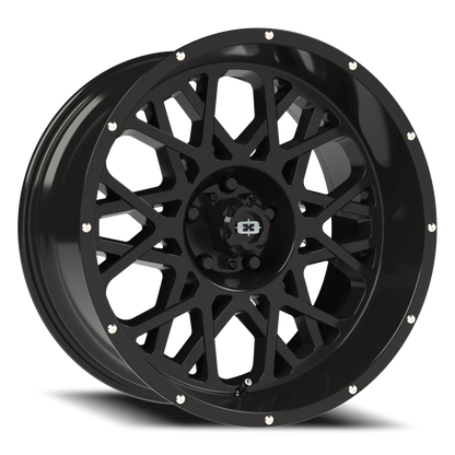 Vision Rocker 20X10 Gloss Black Wheel