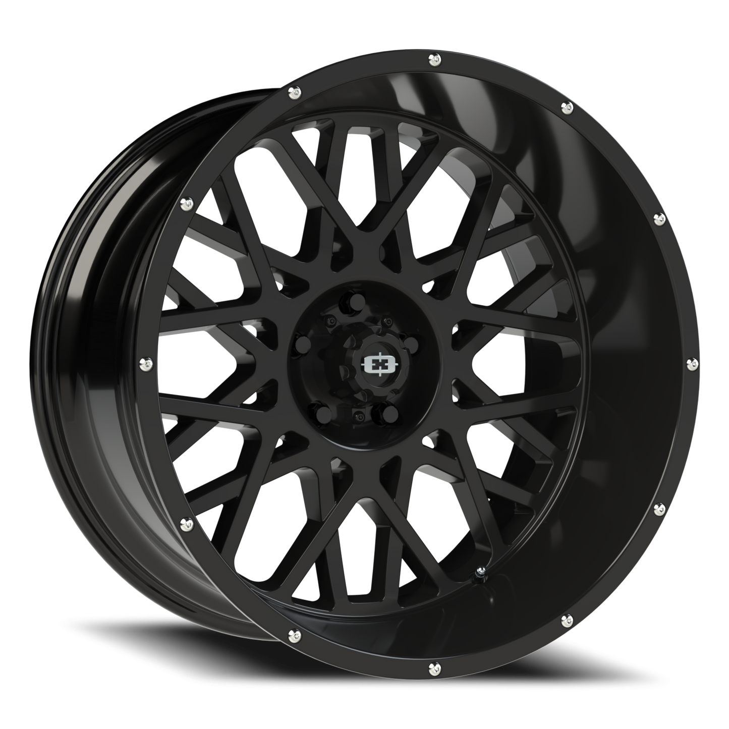 Vision Rocker 22X12 Gloss Black Wheel
