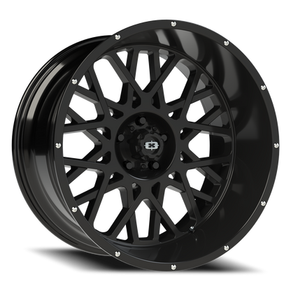 Vision Rocker 22X12 Gloss Black Wheel