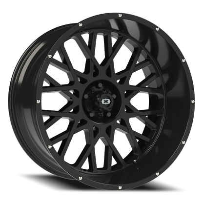 Vision Rocker 24X12 Gloss Black Wheel