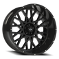 Vision Rocker 24X12 Gloss Black Wheel