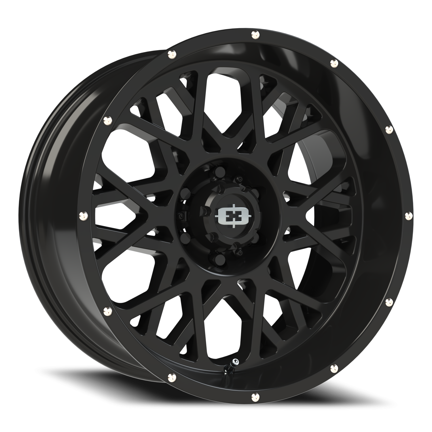 Vision Rocker 20X10 Gloss Black Wheel