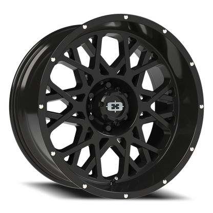 Vision Rocker 20X10 Gloss Black Wheel
