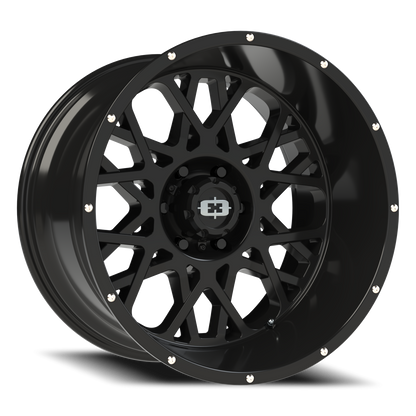 Vision Rocker 20X12 Gloss Black Wheel