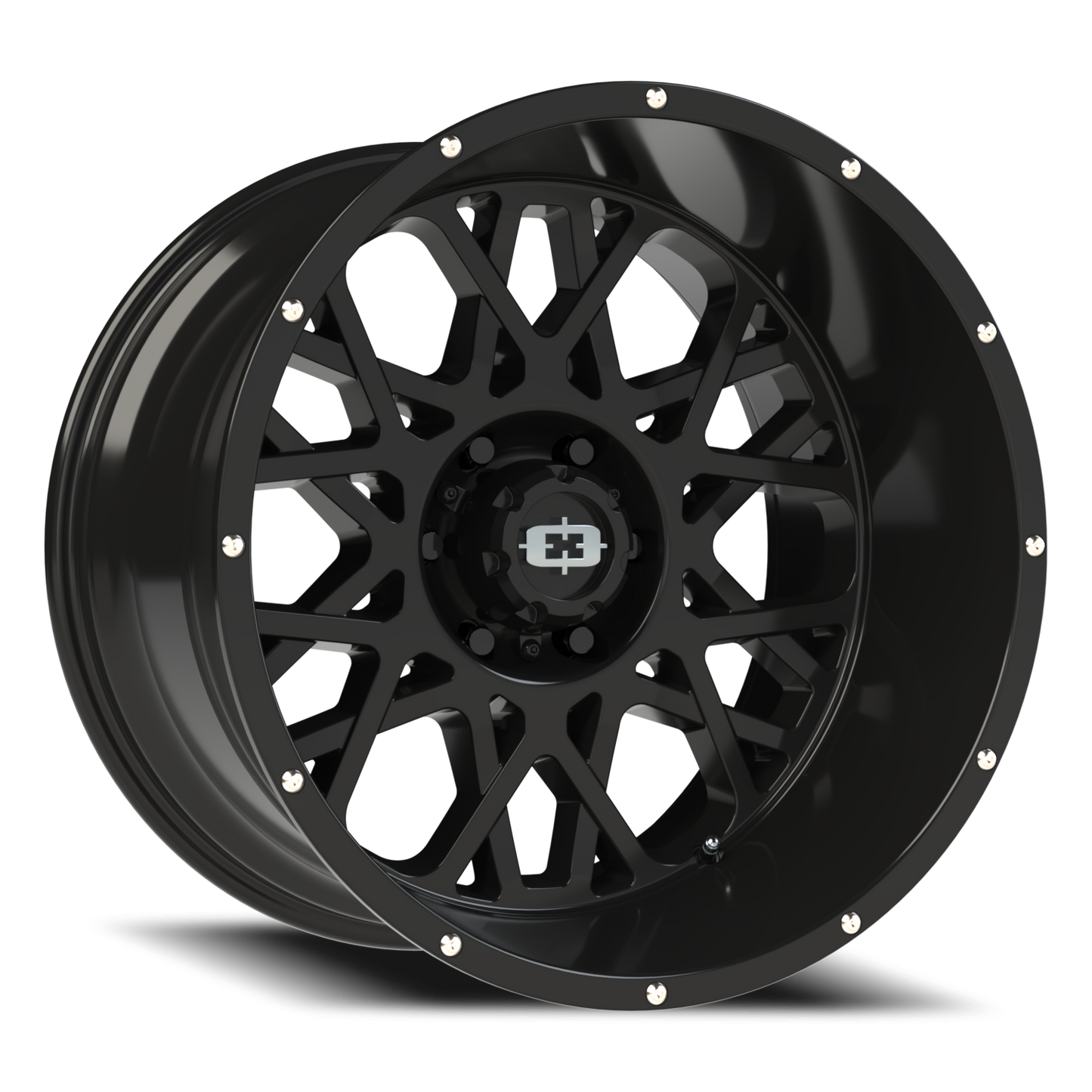 Vision Rocker 20X12 Gloss Black Wheel