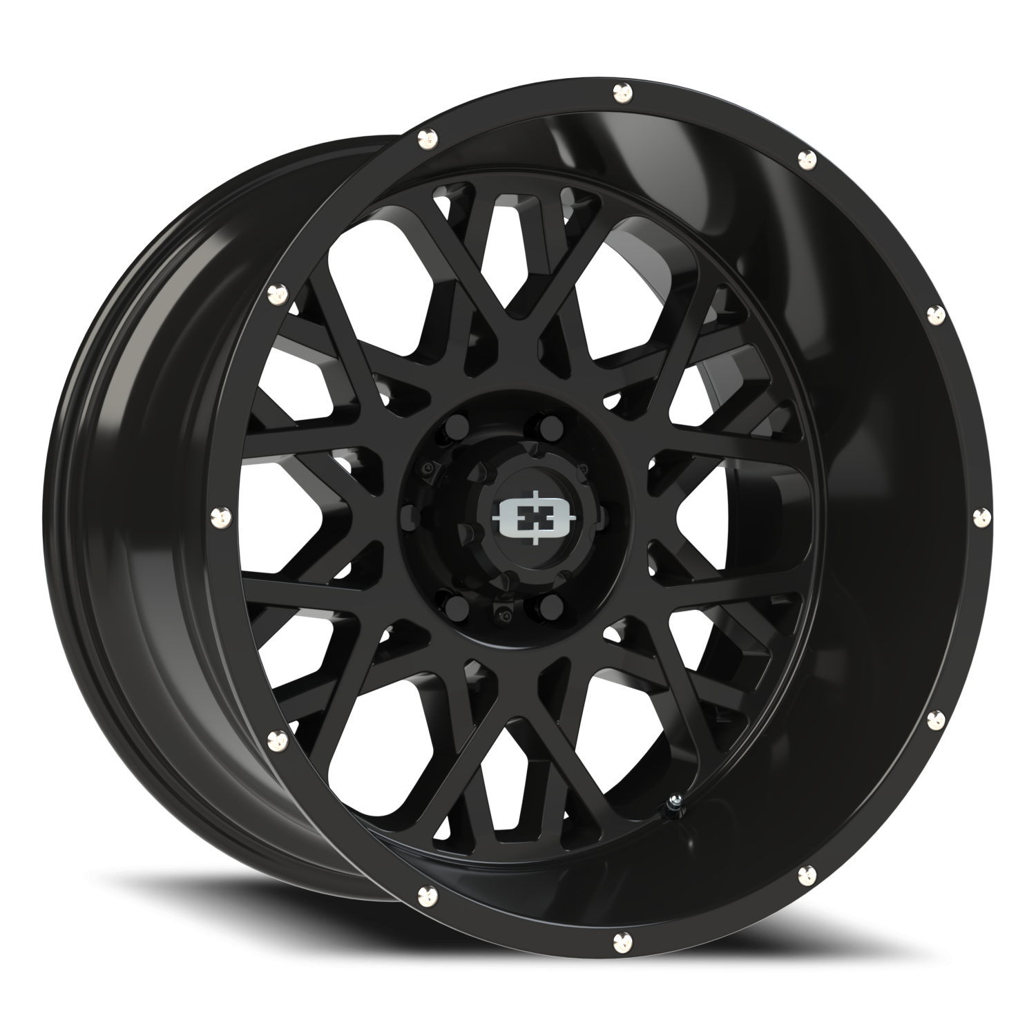Vision Rocker 20X12 Gloss Black Wheel