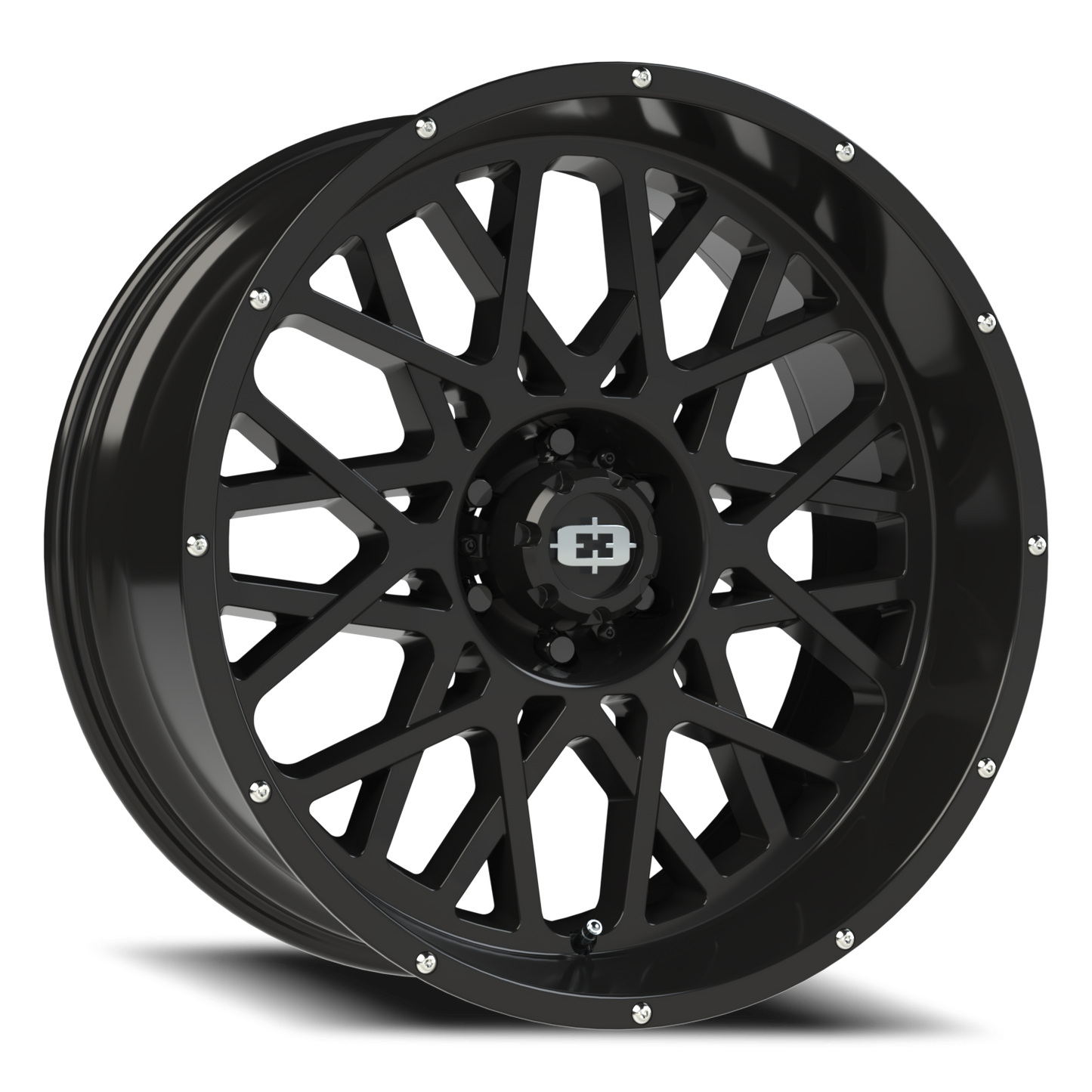 Vision Rocker 22X10 Gloss Black Wheel